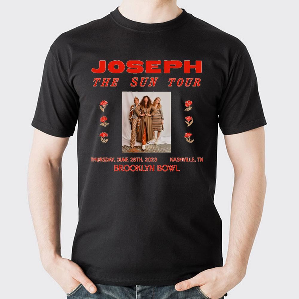 Brooklyn Bowl The Sun Tour Joseph Limited Edition T-shirts